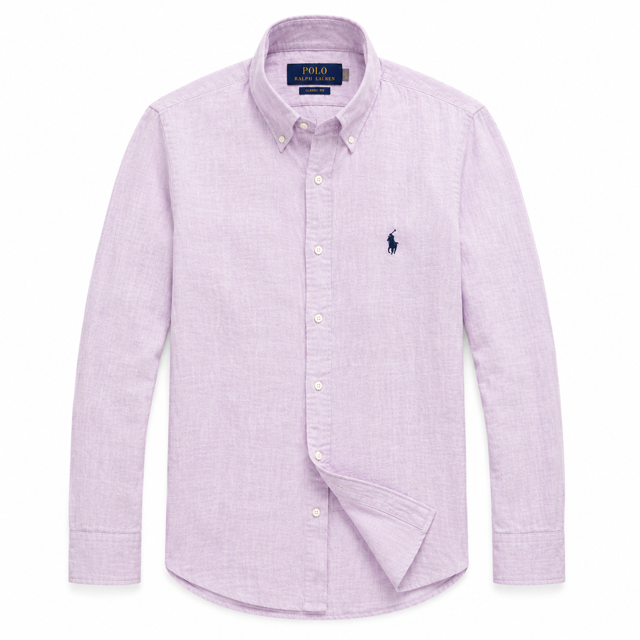 Men's Lavender Linen Summer Shirt | SINGH & CO